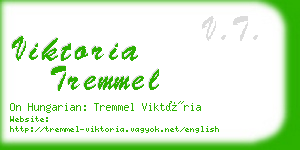 viktoria tremmel business card